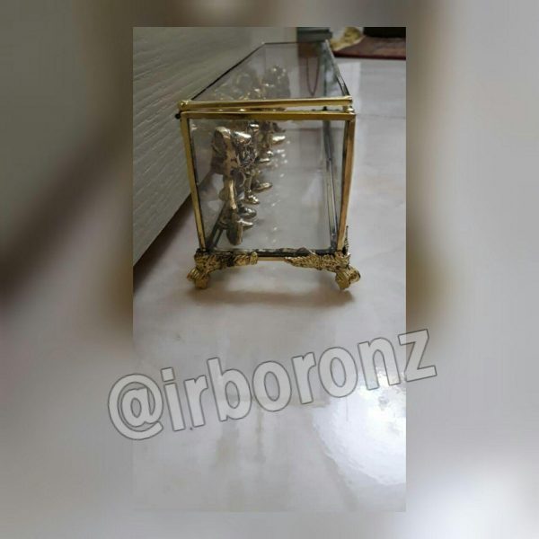 مجسمه هفت کوتوله برنزی با قاب تزئینی - Image 2