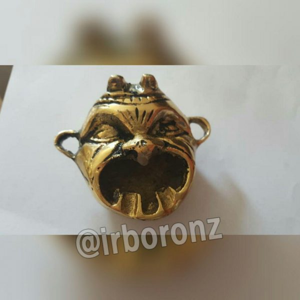 زیر سیگاری برنزی مدل کله غول - Image 2