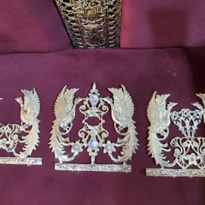 جا کلیدی برنزی مدل طاووسی