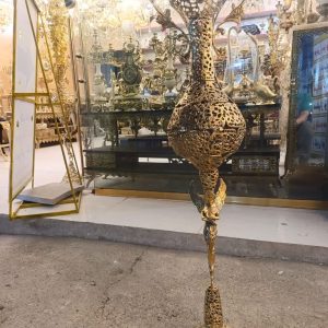 گلدان کنار سالنی برنزی مدل فرشته